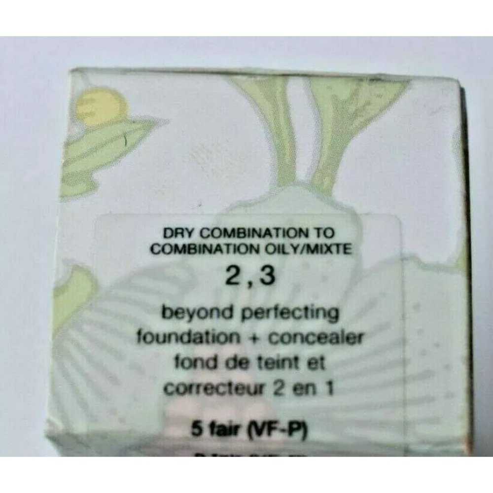 NIB Clinique beyond perfecting foundation